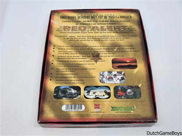 Grote foto pc big box command conquer red alert spelcomputers games overige merken