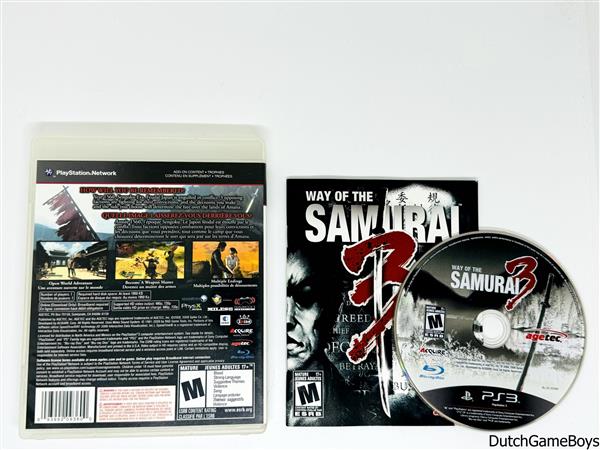 Grote foto playstation 3 ps3 way of the samurai 3 usa spelcomputers games playstation 3