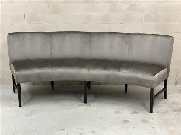 Grote foto moderne ovale eetkamerbank 160cm huis en inrichting bankstellen