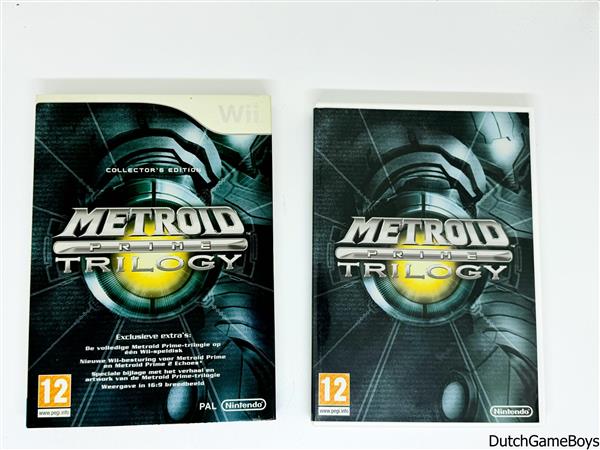 Grote foto nintendo wii metroid prime trilogy collector edition hol spelcomputers games wii