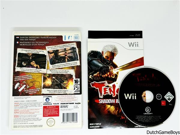 Grote foto nintendo wii tenchu shadow assassins fah spelcomputers games wii