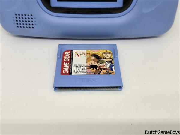 Grote foto sega game gear console blue ninku game japan recapped spelcomputers games overige merken