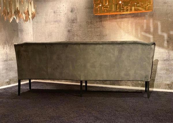 Grote foto zeer luxe klassieke eetkamerbank met capitons 160cm huis en inrichting bankstellen