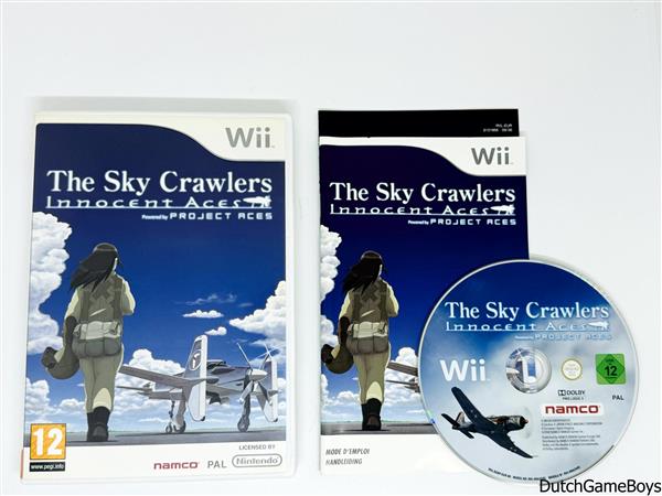 Grote foto nintendo wii the sky crawlers innocent aces fah spelcomputers games wii