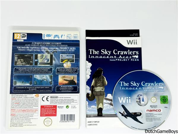 Grote foto nintendo wii the sky crawlers innocent aces fah spelcomputers games wii