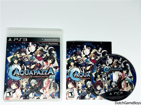 Grote foto playstation 3 ps3 aquapazza aquaplus dream match usa spelcomputers games playstation 3