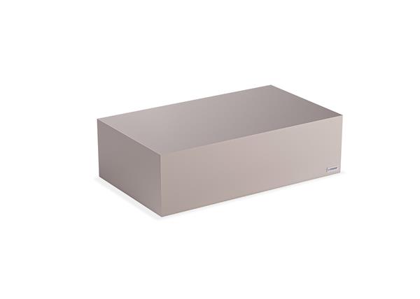 Grote foto witte salontafel op maat johnson puuur 80x80cm mdf mat huis en inrichting eettafels