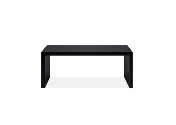 Grote foto moderene salontafel op maat bezos puuur 80x80cm eiken fineer mat huis en inrichting eettafels