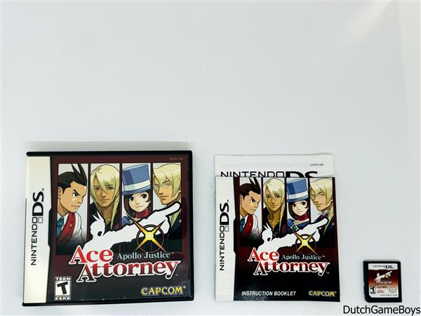 Grote foto nintendo ds ace attorney apollo justice usa spelcomputers games ds