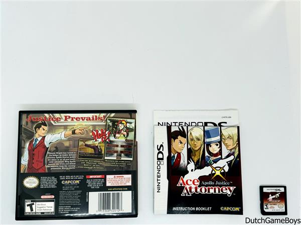 Grote foto nintendo ds ace attorney apollo justice usa spelcomputers games ds