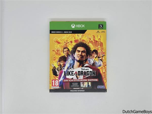 Grote foto xbox x one yakuza like a dragon day ichi steelbook edition spelcomputers games overige games