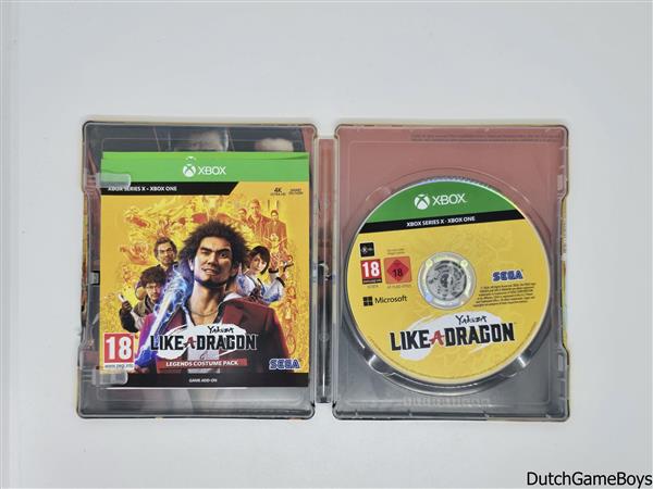 Grote foto xbox x one yakuza like a dragon day ichi steelbook edition spelcomputers games overige games
