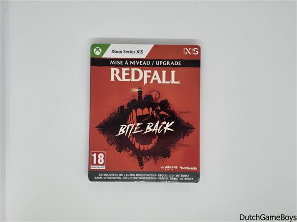 Grote foto xbox x s redfall upgrade steelbook spelcomputers games overige games