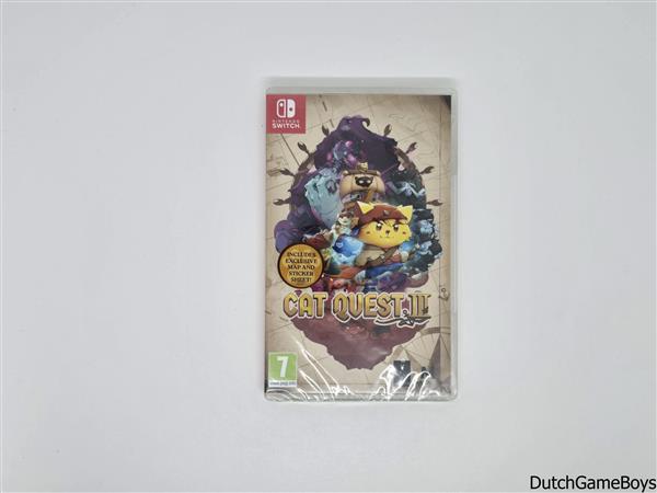 Grote foto nintendo switch cat quest iii new sealed spelcomputers games overige