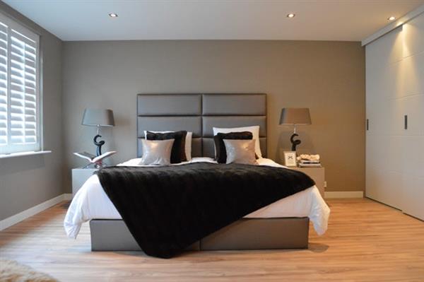 Grote foto modern hoofdbord 120x120cm huis en inrichting bedden