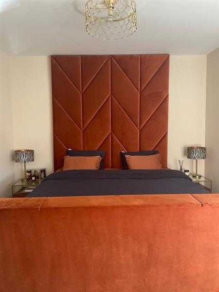 Grote foto modern hoofdbord 120x120cm huis en inrichting bedden