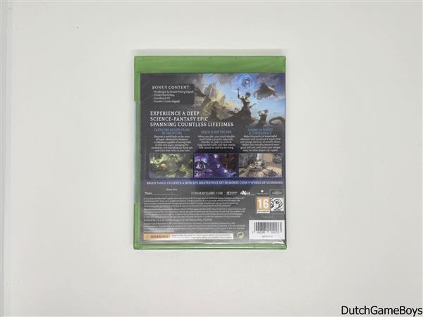 Grote foto xbox one torment tides of numenera day one edition new sealed spelcomputers games overige games