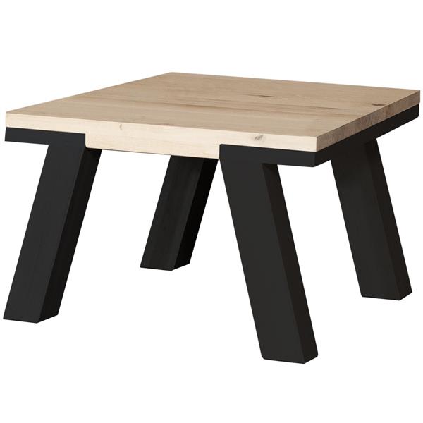 Grote foto salontafel met zwarte poten 70x70x45cmh huis en inrichting eettafels