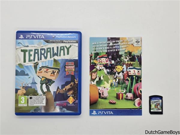 Grote foto ps vita tearaway spelcomputers games overige games