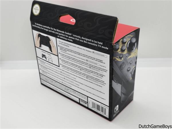 Grote foto nintendo switch pro controller monster hunter rise spelcomputers games overige