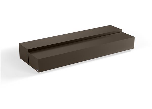 Grote foto design salontafel puuur 80x50cm mdf mat huis en inrichting eettafels