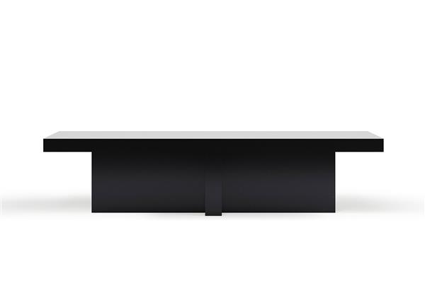 Grote foto elegante salontafel puuur 100x70cm mdf mat huis en inrichting eettafels