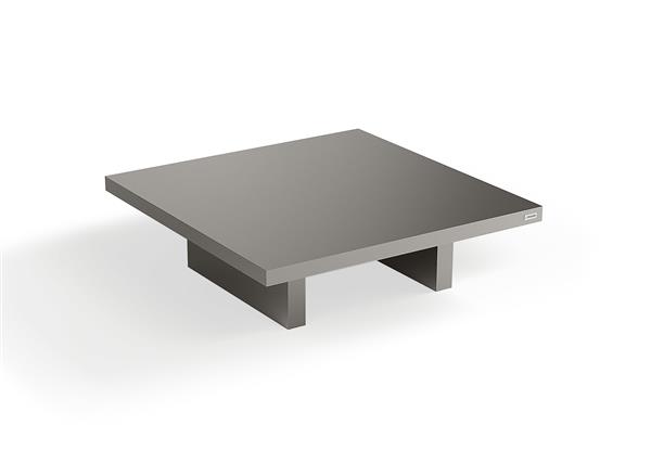 Grote foto tijdloze salontafel puuur 80x50cm mdf mat metallic huis en inrichting eettafels