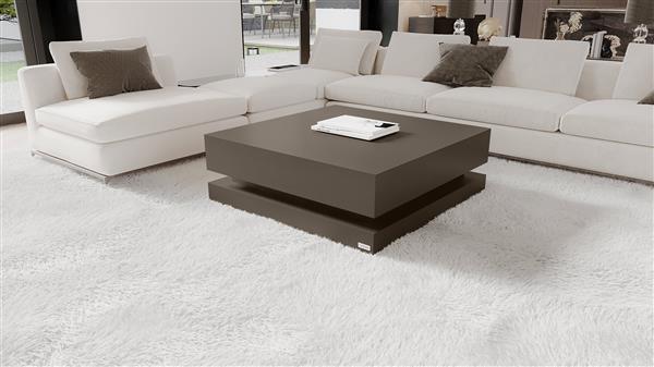 Grote foto strakke salontafel puuur 80x50cm mdf mat huis en inrichting eettafels