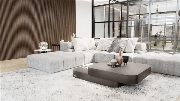 Grote foto 2 delige moderne salontafel puuur 80x50cm mdf mat huis en inrichting eettafels