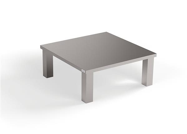 Grote foto salontafel modern puuur 80x100cm mdf hoogglans metallic huis en inrichting eettafels