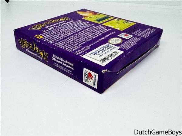Grote foto gameboy classic we re back a dinosaur story usa spelcomputers games overige nintendo games
