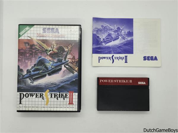 Grote foto sega master system power strike ii spelcomputers games overige games