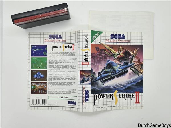 Grote foto sega master system power strike ii spelcomputers games overige games