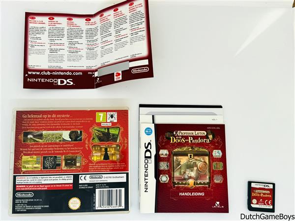 Grote foto nintendo ds professor layton en de doos van pandora hol spelcomputers games ds