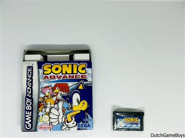 Grote foto gameboy advance gba sonic advance ukv 1 spelcomputers games overige nintendo games