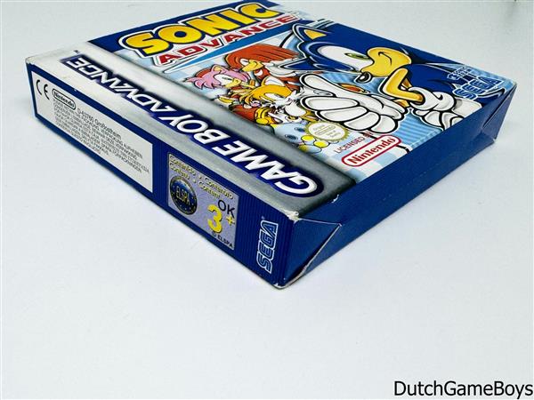 Grote foto gameboy advance gba sonic advance ukv 1 spelcomputers games overige nintendo games