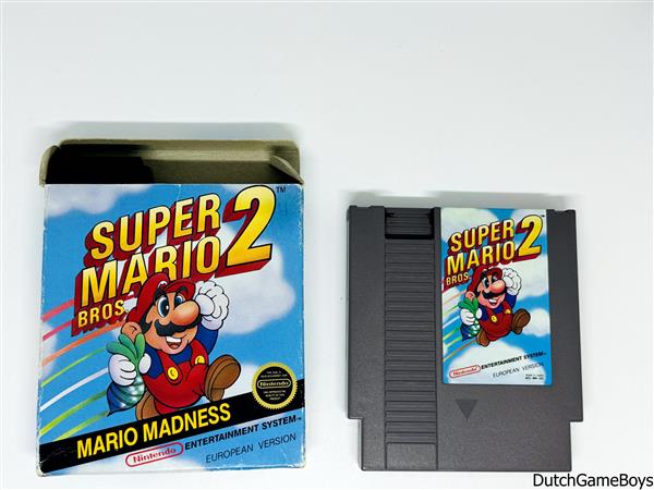 Grote foto nintendo nes super mario bros 2 eec small box spelcomputers games overige nintendo games
