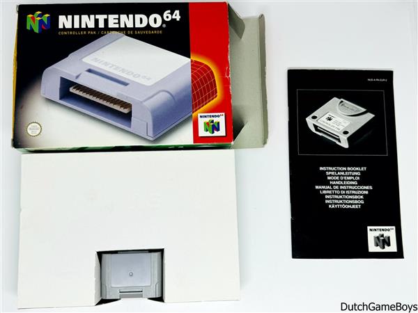 Grote foto nintendo 64 n64 controller pak boxed eur spelcomputers games overige merken