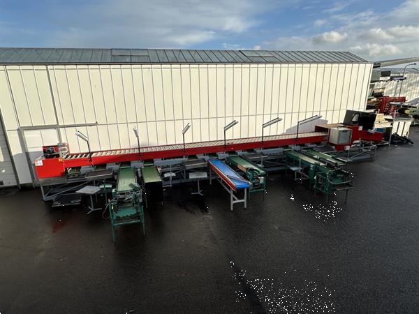Grote foto aweta gmc 3 10 1 fruit en appelsorteermachine 10 1 uitgangen agrarisch tuinbouw