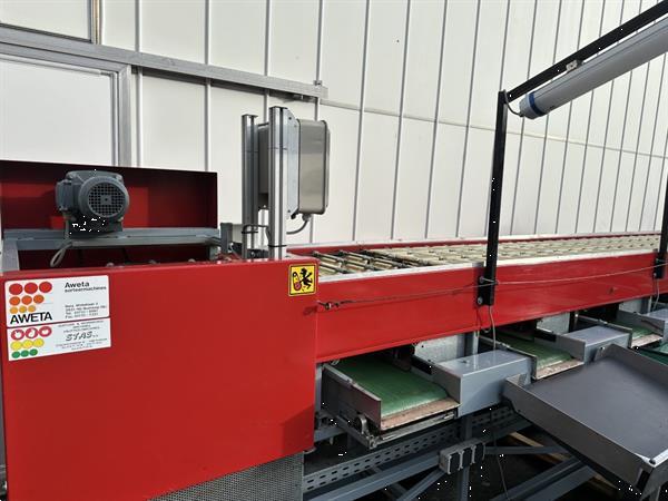 Grote foto aweta gmc 3 10 1 fruit en appelsorteermachine 10 1 uitgangen agrarisch tuinbouw