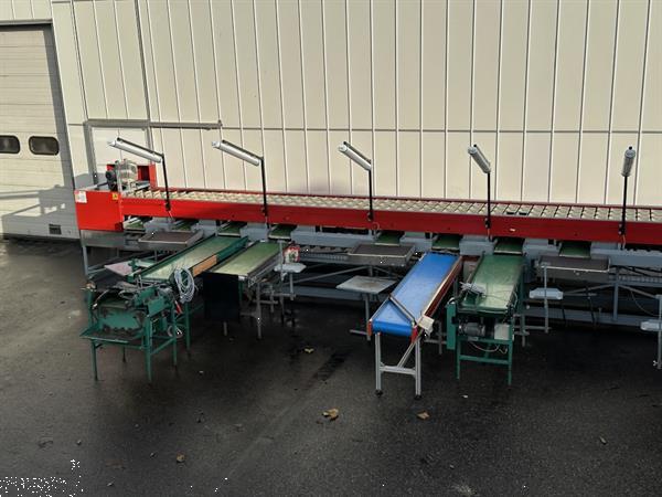 Grote foto aweta gmc 3 10 1 fruit en appelsorteermachine 10 1 uitgangen agrarisch tuinbouw