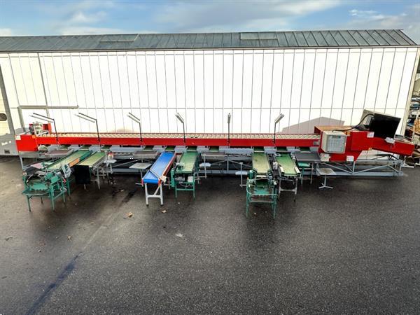 Grote foto aweta gmc 3 10 1 fruit en appelsorteermachine 10 1 uitgangen agrarisch tuinbouw