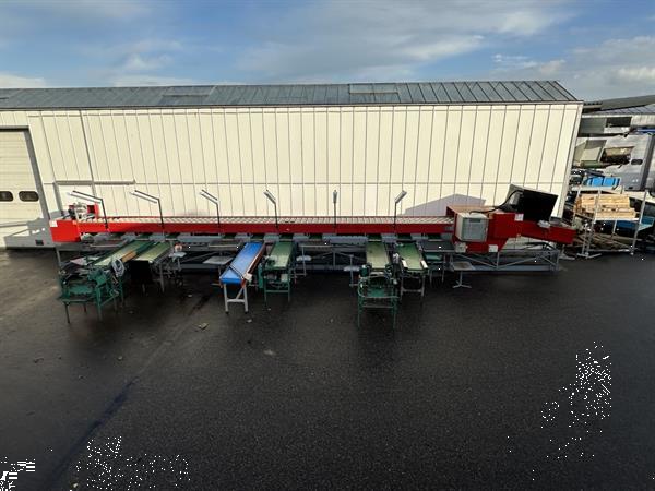 Grote foto aweta gmc 3 10 1 fruit en appelsorteermachine 10 1 uitgangen agrarisch tuinbouw