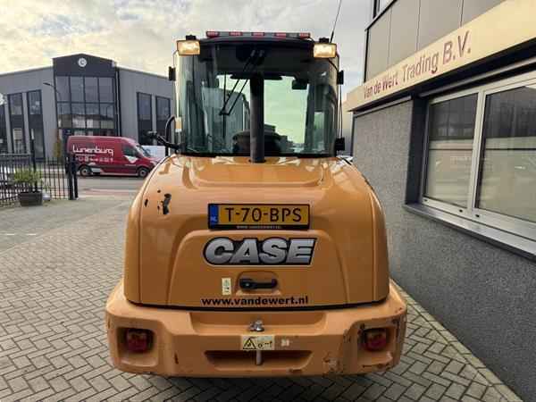 Grote foto case 21f shovel compact wheel loader 2016 bucket forks 3970hours agrarisch shovels