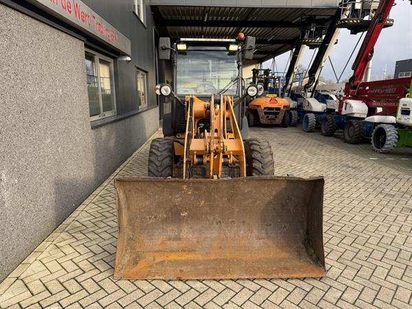Grote foto case 21f shovel compact wheel loader 2016 bucket forks 3970hours agrarisch shovels