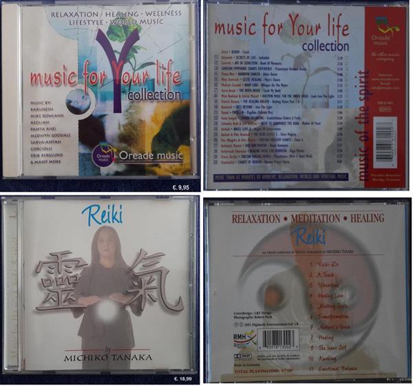 Grote foto ontspannings muziek cd en dvd instrumentaal