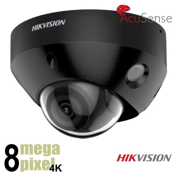 Grote foto hikvision 4k acusense ip camera 2.8mm 30m nachtzicht darkfighter microfoon 2cd2586g2 is b audio tv en foto videobewakingsapparatuur