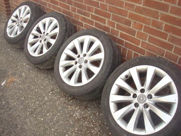 Grote foto 17 originele opel opc velgen astra j steek 5x110 auto onderdelen banden en velgen
