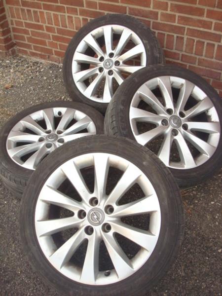 Grote foto 17 originele opel opc velgen astra j steek 5x110 auto onderdelen banden en velgen