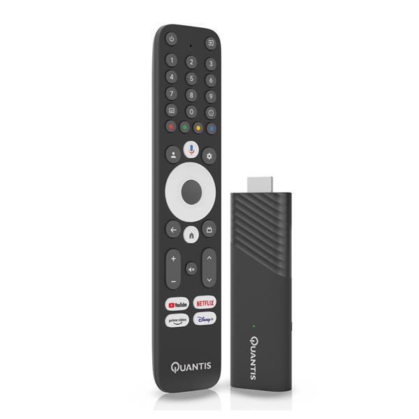 Grote foto quantis qe600 googletv 4k 32gb met chromecast hdmi stick telecommunicatie zenders en ontvangers